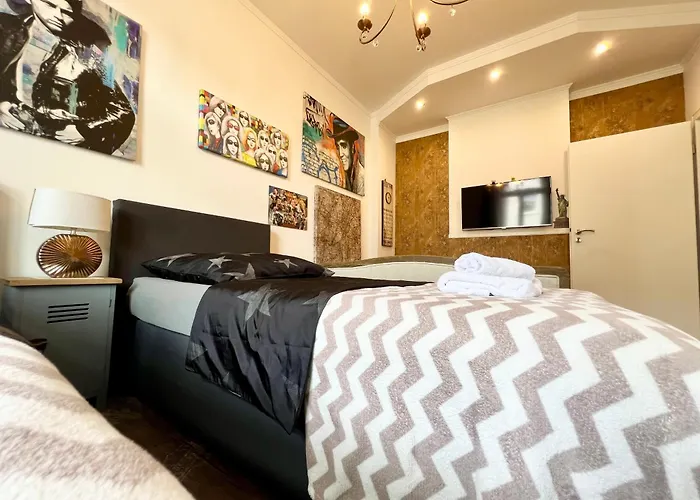 Apartment Newyork Fuer 4 Mit Kueche Und Wifi Essen